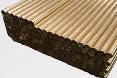 ทองเหลืองเส้นกลม